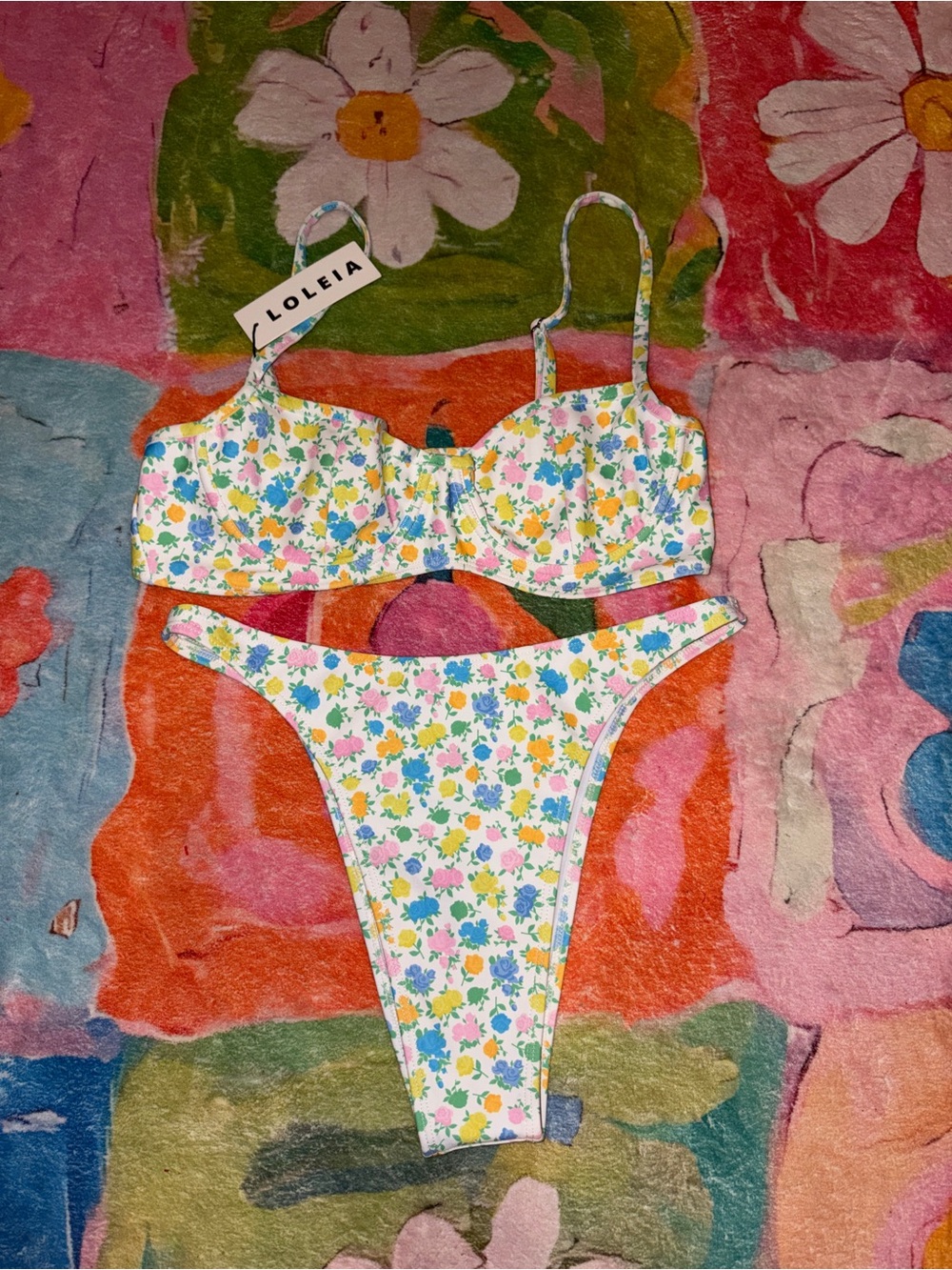 LOLEIA flower bikini